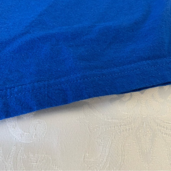 Boys Blue Adidas T-Shirt - Picture 4 of 5